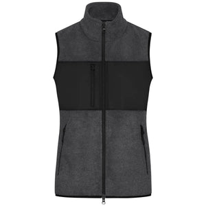 Pile Ladies Vest blu / XS - personalizzabile con logo