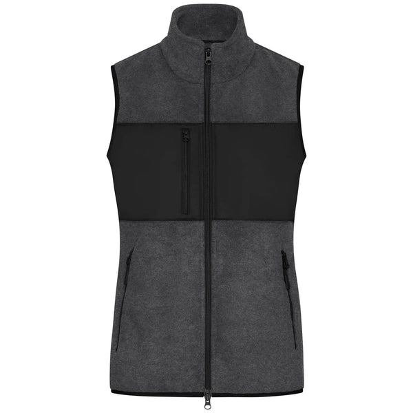 Pile Ladies Vest blu / XS - personalizzabile con logo