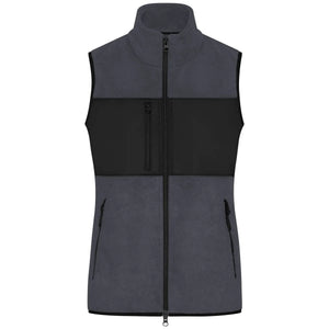 Pile Ladies Vest grigio / XS - personalizzabile con logo