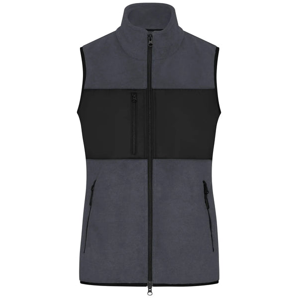 Pile Ladies Vest grigio / XS - personalizzabile con logo