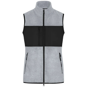 Pile Ladies Vest light-melange/black / XS - personalizzabile con logo