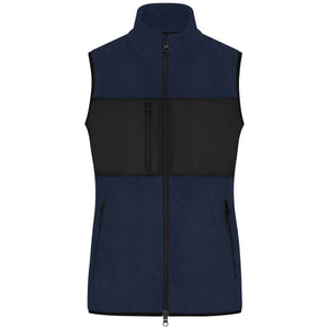 Pile Ladies Vest navy/black / XS - personalizzabile con logo