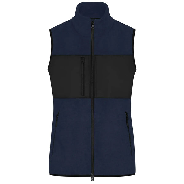 Pile Ladies Vest navy/black / XS - personalizzabile con logo