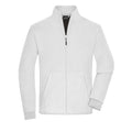 Pile Mens Bonded bianco / S - personalizzabile con logo