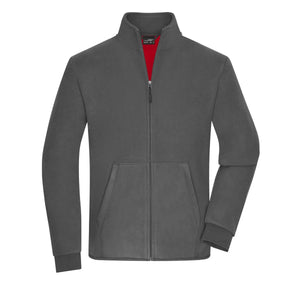 Pile Mens Bonded grigio / S - personalizzabile con logo