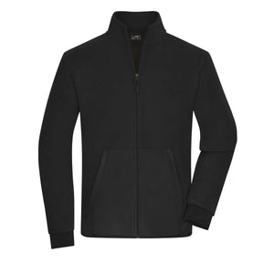 Pile Mens Bonded nero / S - personalizzabile con logo