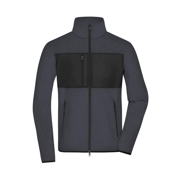 Pile Mens grigio / S - personalizzabile con logo