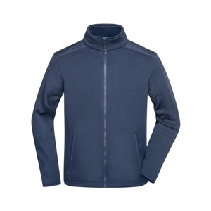 Pile Mens Knitted blu / S - personalizzabile con logo