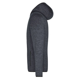 Pile Mens Knitted cappuccio - personalizzabile con logo