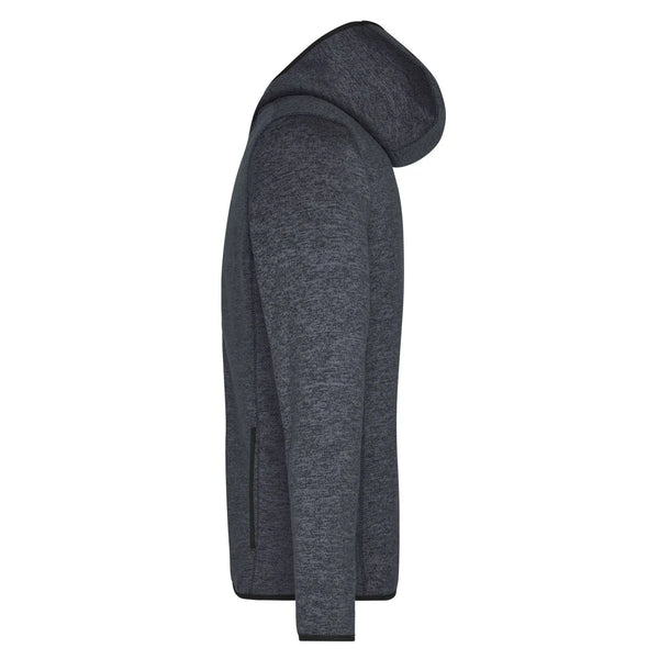 Pile Mens Knitted cappuccio - personalizzabile con logo