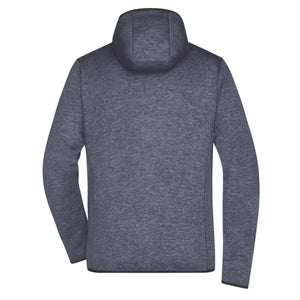 Pile Mens Knitted cappuccio - personalizzabile con logo