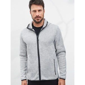 Pile Mens Knitted cappuccio - personalizzabile con logo
