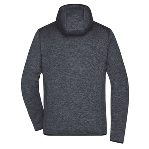Pile Mens Knitted cappuccio - personalizzabile con logo