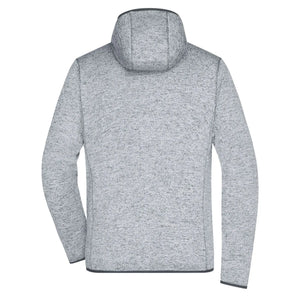 Pile Mens Knitted cappuccio - personalizzabile con logo