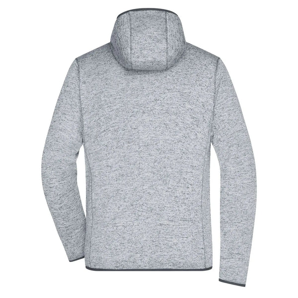 Pile Mens Knitted cappuccio - personalizzabile con logo
