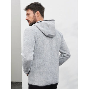 Pile Mens Knitted cappuccio - personalizzabile con logo