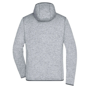 Pile Mens Knitted cappuccio - personalizzabile con logo
