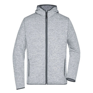 Pile Mens Knitted cappuccio - personalizzabile con logo