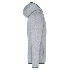 Pile Mens Knitted cappuccio - personalizzabile con logo