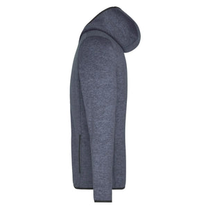 Pile Mens Knitted cappuccio - personalizzabile con logo