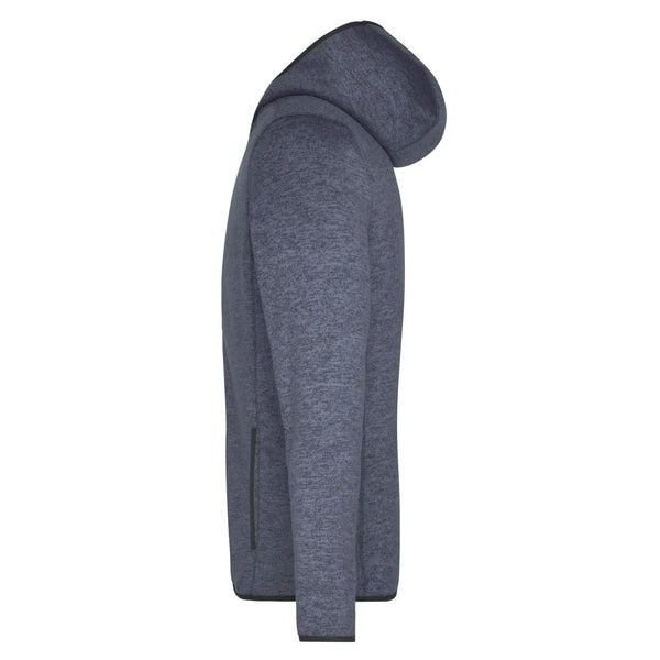 Pile Mens Knitted cappuccio - personalizzabile con logo