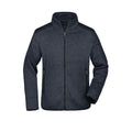 Pile Mens Knitted grigio / S - personalizzabile con logo