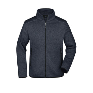 Pile Mens Knitted grigio / S - personalizzabile con logo