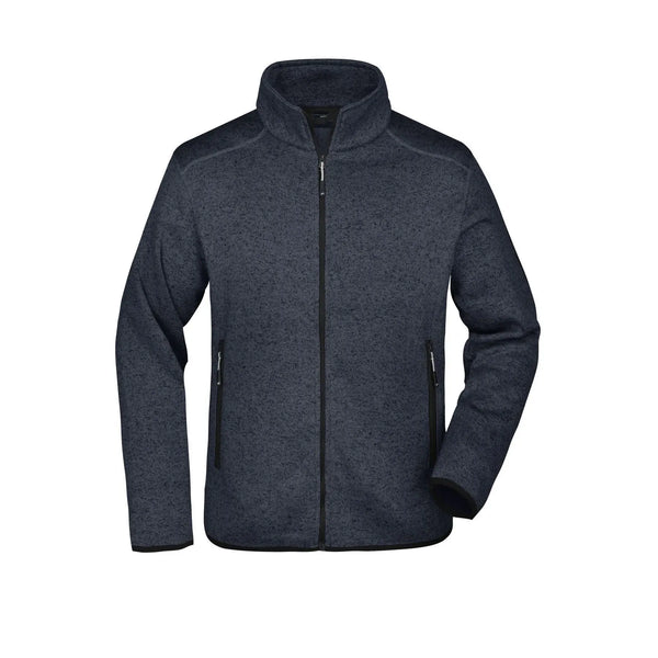 Pile Mens Knitted grigio / S - personalizzabile con logo