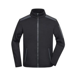 Pile Mens Knitted nero / S - personalizzabile con logo