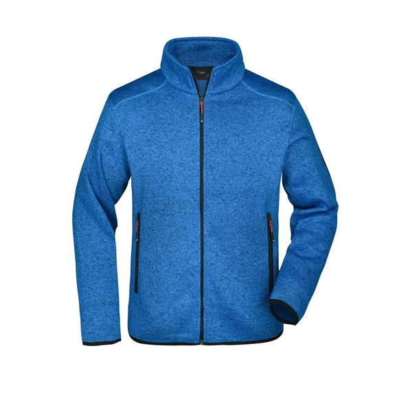 Pile Mens Knitted royal / S - personalizzabile con logo