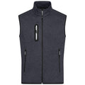 Pile Mens Knitted Vest grigio / S - personalizzabile con logo