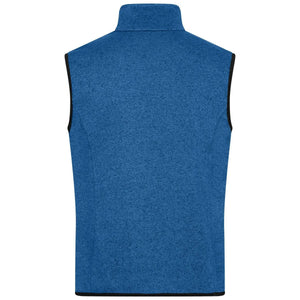 Pile Mens Knitted Vest - personalizzabile con logo