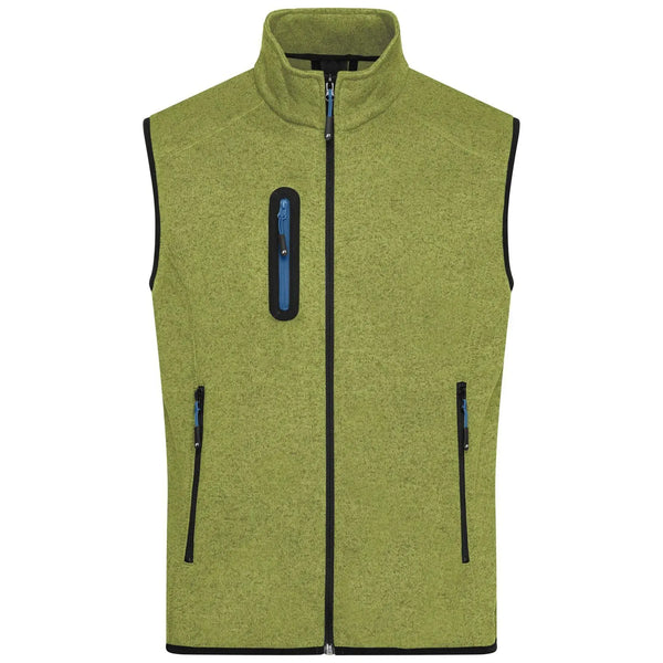 Pile Mens Knitted Vest - personalizzabile con logo
