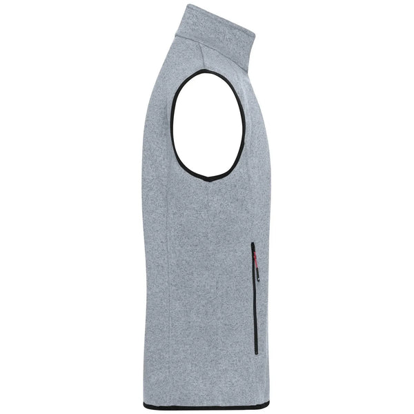 Pile Mens Knitted Vest - personalizzabile con logo
