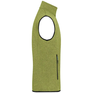 Pile Mens Knitted Vest - personalizzabile con logo