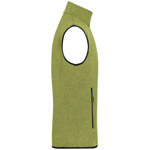 Pile Mens Knitted Vest - personalizzabile con logo