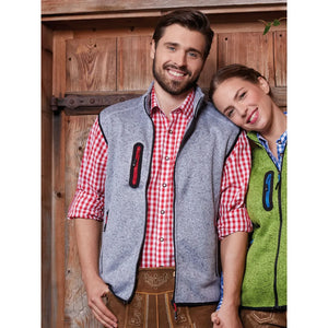 Pile Mens Knitted Vest - personalizzabile con logo
