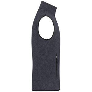 Pile Mens Knitted Vest - personalizzabile con logo