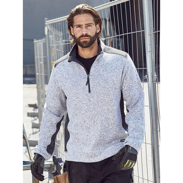 Pile Mens Knitted Workwear Half-zip - Strong - personalizzabile con logo