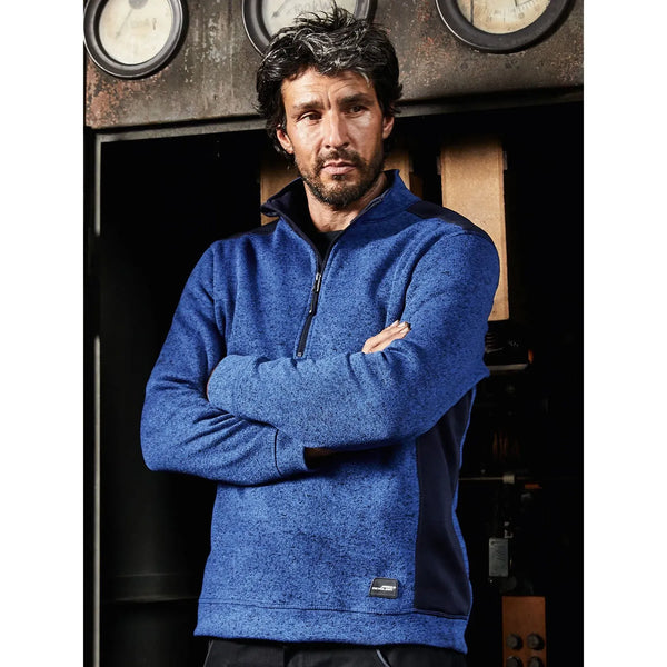 Pile Mens Knitted Workwear Half-zip - Strong - personalizzabile con logo