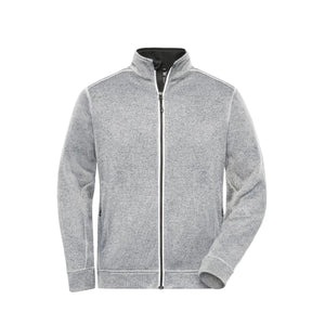 Pile Mens Knitted Workwear - Solid bianco / XS - personalizzabile con logo