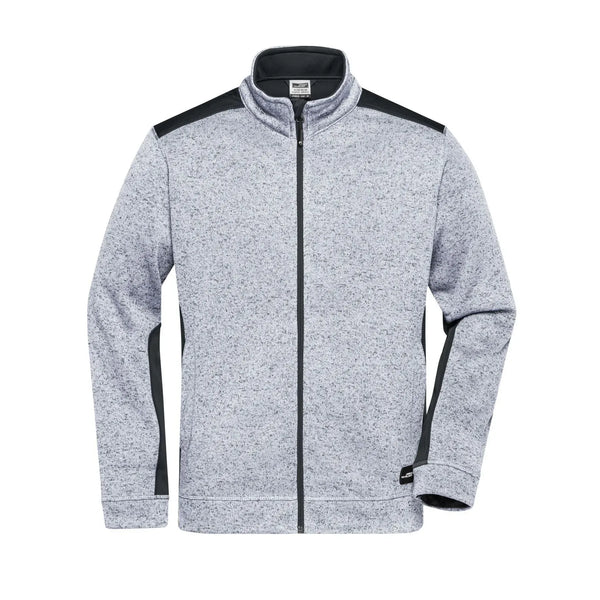 Pile Mens Knitted Workwear - Strong bianco / XS - personalizzabile con logo