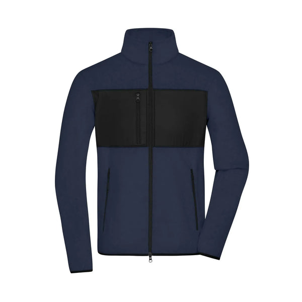 Pile Mens navy/black / S - personalizzabile con logo
