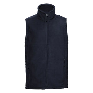 Pile Mens Outdoor Gilet blu / S - personalizzabile con logo