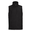 Pile Mens Outdoor Gilet nero / S - personalizzabile con logo