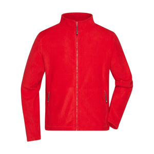Pile Mens rosso / S - personalizzabile con logo