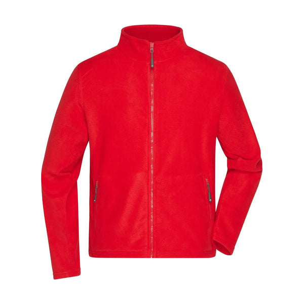 Pile Mens rosso / S - personalizzabile con logo