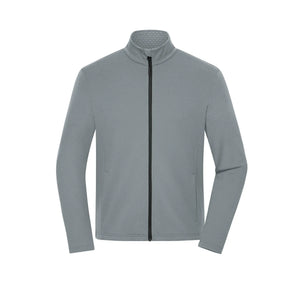 Pile Mens Sports Structured Grs grigio / S - personalizzabile con logo