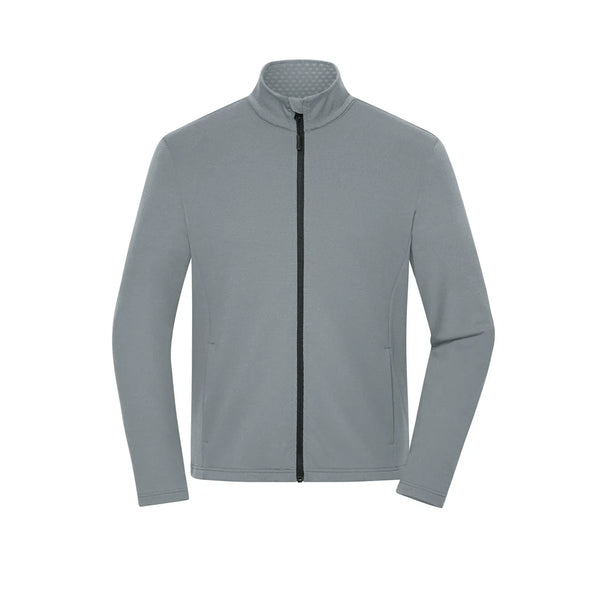 Pile Mens Sports Structured Grs grigio / S - personalizzabile con logo