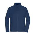 Pile Mens Stretchfleece blu / XS - personalizzabile con logo